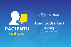 PACIENTŲ BALSAS