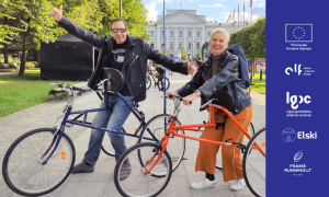 Žmonėms su judėjimo negalia skirtą bėgimo triratį siūloma įtraukti į kompensuojamųjų priemonių sąrašą
